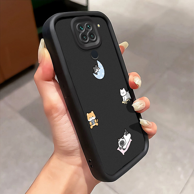 Casing Hp Xiaomi Redmi Note 9 Note 9s Note 9 Pro POCO M2 Pro Case Jadwal kegiatan kucing Kasing sili