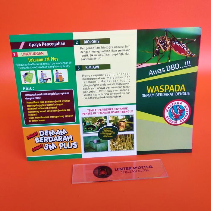 Leaflet/Brosur Kesehatan - Upaya Pencegahan Demam Berdarah dengue(DBD)