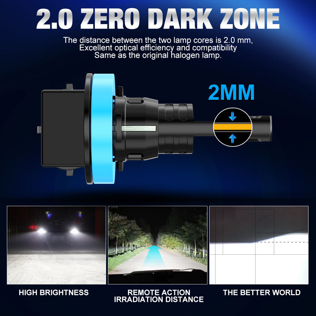 30000LM H11 LED Headlight Canbus H8 H9 9005 HB3 9006 HB4 H16 JP CSP LED Headlamp Bulb Super Bright