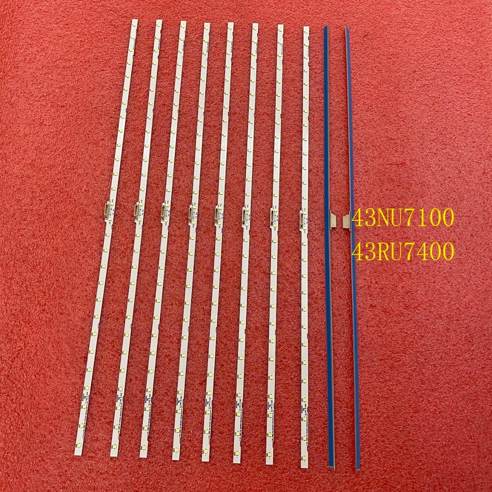 LED backlight strip for Samsung 43NU7100 UN43NU7100G UN43NU7100 UE43NU7100 UE43NU7120 UE43NU7170