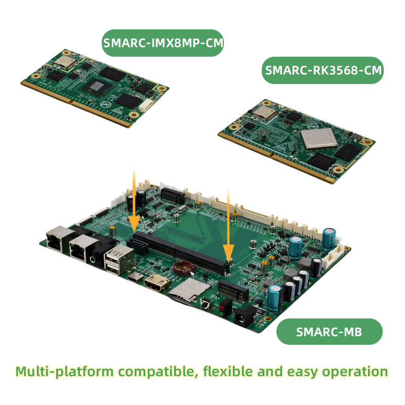 SMARC module 2.1 RK3568 SOM board Custom Quad-Core RK3568 Development Board