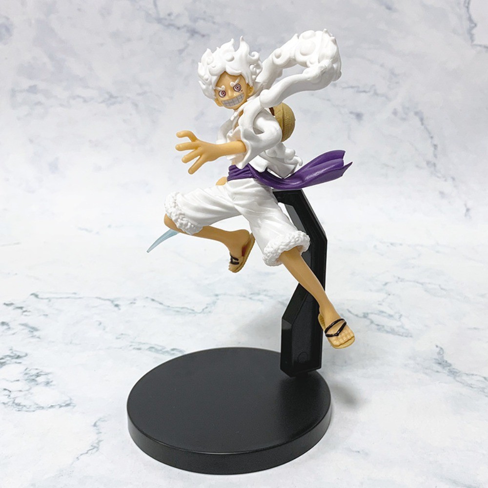 Anime One Piece DXF Sun God Nika Luffy Doll Toy 18cm Nika Monkey D Luffy Doll Pvc Model Collection