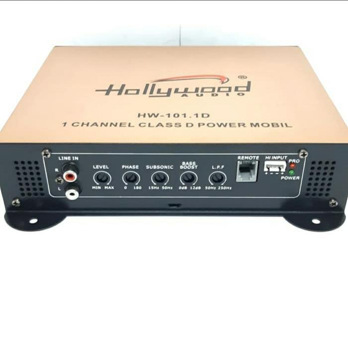 Power Monoblock Class D Hollywood Hw 101.1D