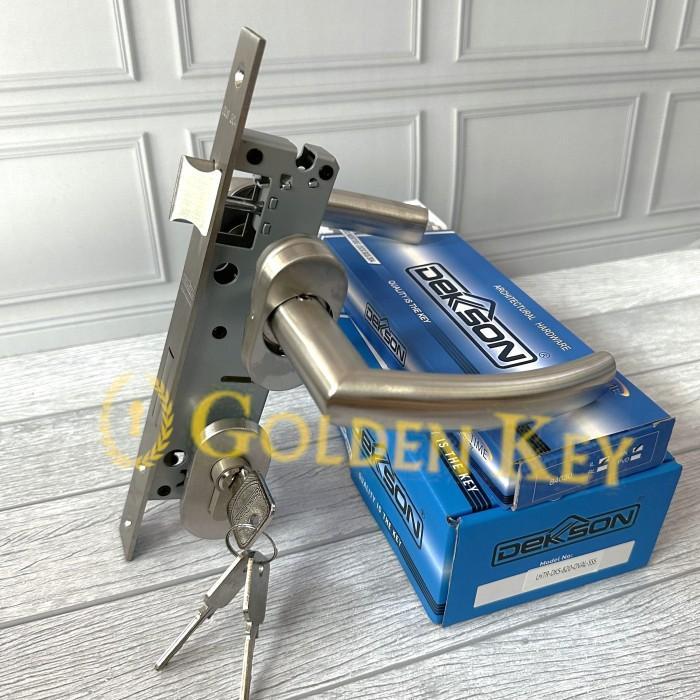 PAKET SET HANDLE GAGANG 0820 DEKKSON DEKSON PINTU ALUMINIUM ALUMUNIUM