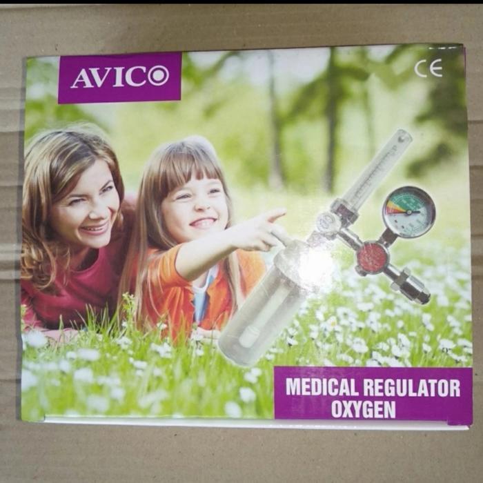 REGULATOR OKSIGEN MEDIS KOMPLIT SELANG