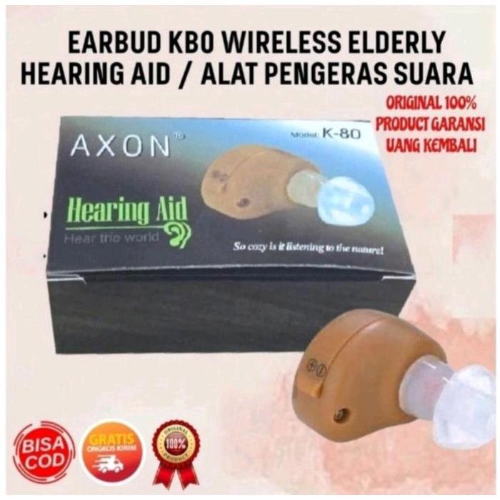 Alat Bantu Dengar Axon Pendengaran Telinga Tuli Lansia Multifungsi COD