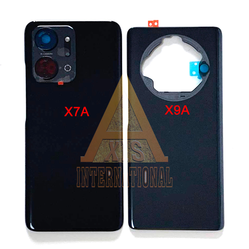 Original For  Honor X7a Battery Cover Back Cover x7A Middle Frame Housing For  Honor X9A Back Case C