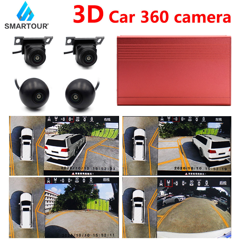 360 camera for car HD 3D 360 car camera degree bird view system Auto Car Camera with DVR night visio