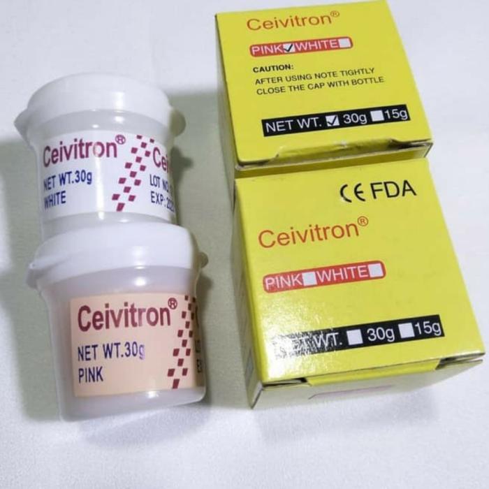 Tambalan sementara ceivitron / caviton dental