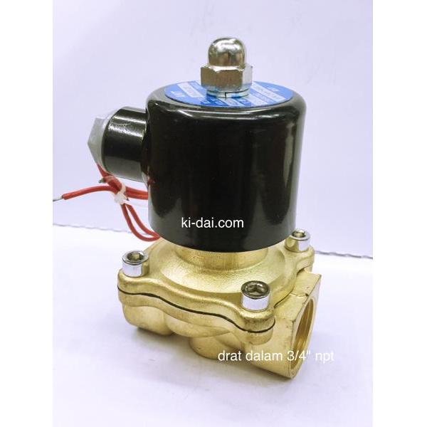 Water Valve/Valve Air Otomatis/Selenoid Valve 3/4&Quot;