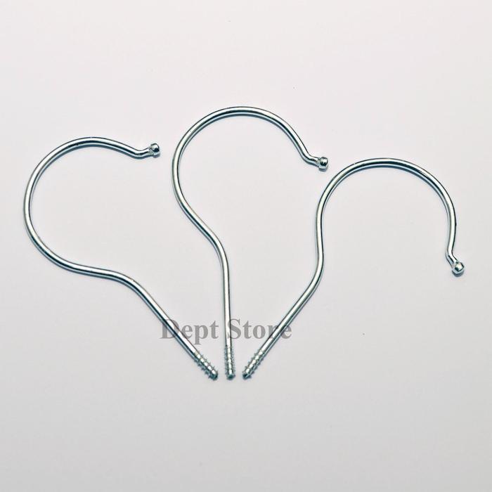 Hook Pengait Gantungan Baju Cantolan Hanger Kayu Plastik