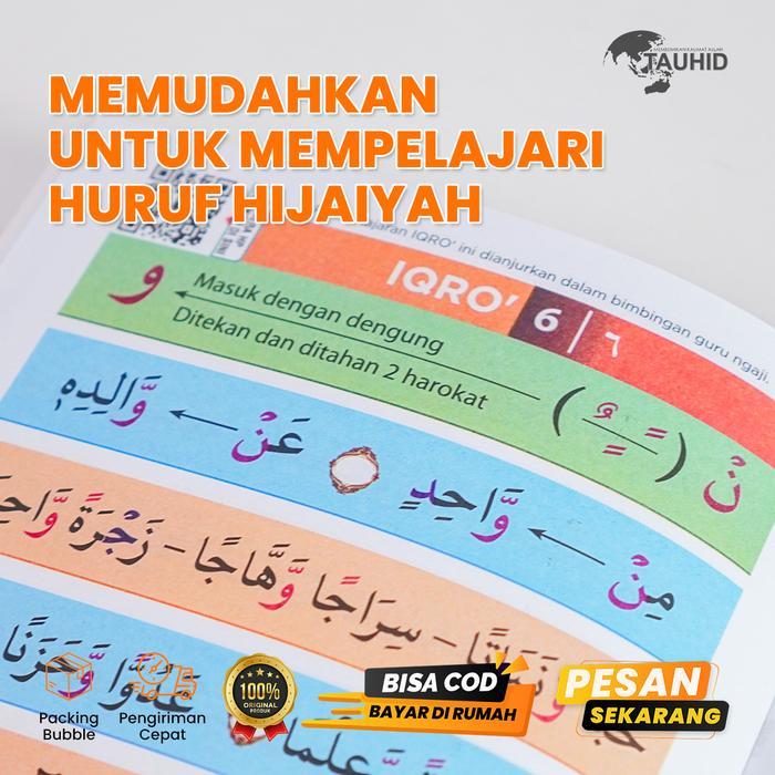 Top Bundling Duo Latin 4 Code A4 + Iqro QR - Mushaf Alquran Latin dan Terjemahan - Alqosbah