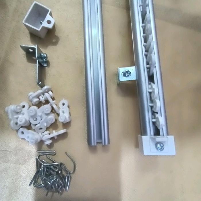 Batang Gorden Oval Fullset / Pipa Gorden Alkan / Besi Gorden Oval