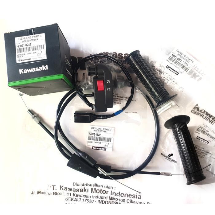 Gas Spontan Set Ninja R/Rr/Ss Pnp Rx King Original Kawasaki