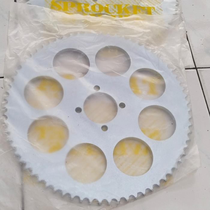 Girbelakang Suzuki Satria Fu, Shogun, Rc, Smash Ukuran 428H - 60T, 65T, 70T, 75T, 80T Gear Belakang