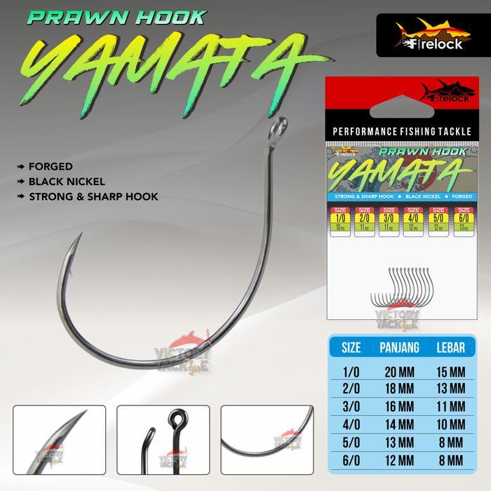 HOOK FIRELOCK YAMATA KAIL UDANG FIRELOCK YAMATA PRAWN HOOK