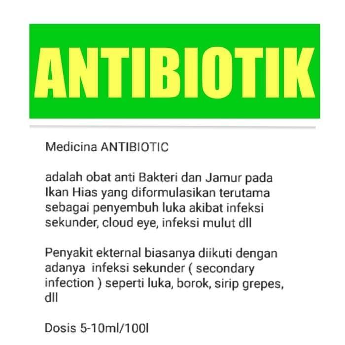 Reseller Resmi Obat Ikan Medfish Antibiotik Antibiotik Ikan Per Botol