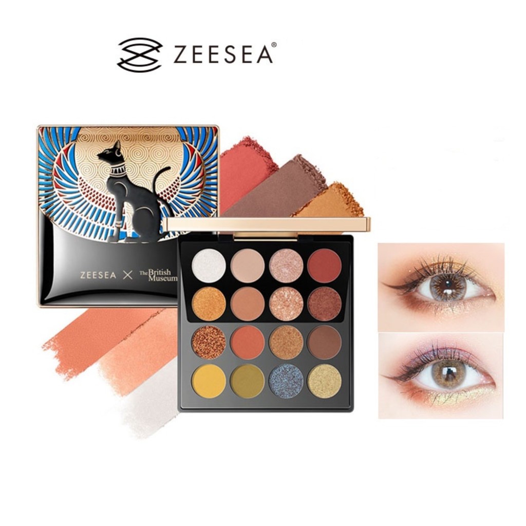 ZEESEA Maya 16 Color Eyeshadow Palette Eye Shadow Delicate Matte Pearl Glow Shimmer Eyeshadow