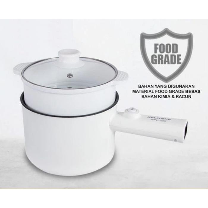 Multifungsi Electric Fry Pan Panci Listrik Lapisan Keramik