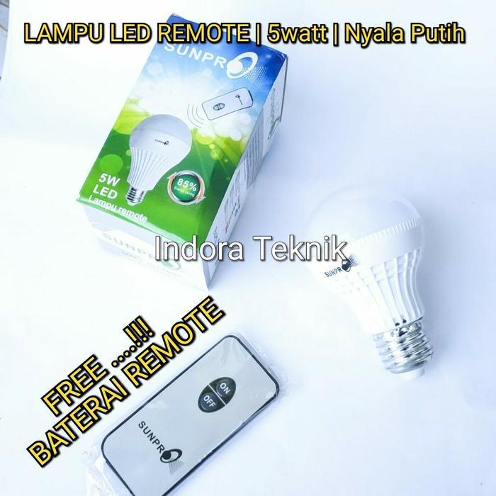Lampu LED Remote - Cocok Untuk Kamar Tidur - Remot - Rimot