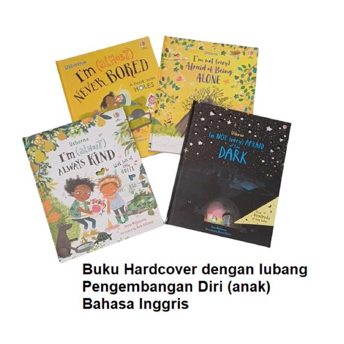 Usborne Im Almost Kind Afraid Alone Dark Never Bored Buku Anak Inggris