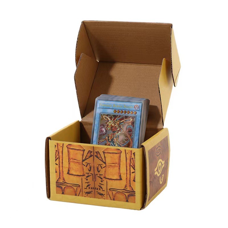 YuGiOh Full Flash Card Game 112PCS English Adult Gift Structure Deck Rise of the Blue-Eyes Asian Toy