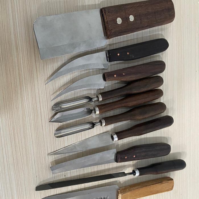 Premium Pisau Ukir Buah Dan Sayur Hias Tumpeng Garnish Original