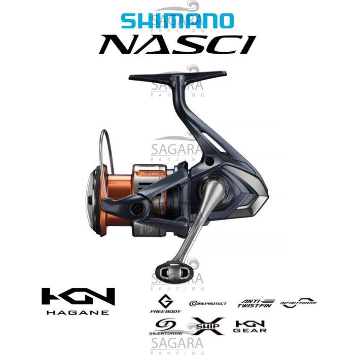 Reel Shimano Nasci FD Reel Galatama Reel Casting Reel Pancing Spinning