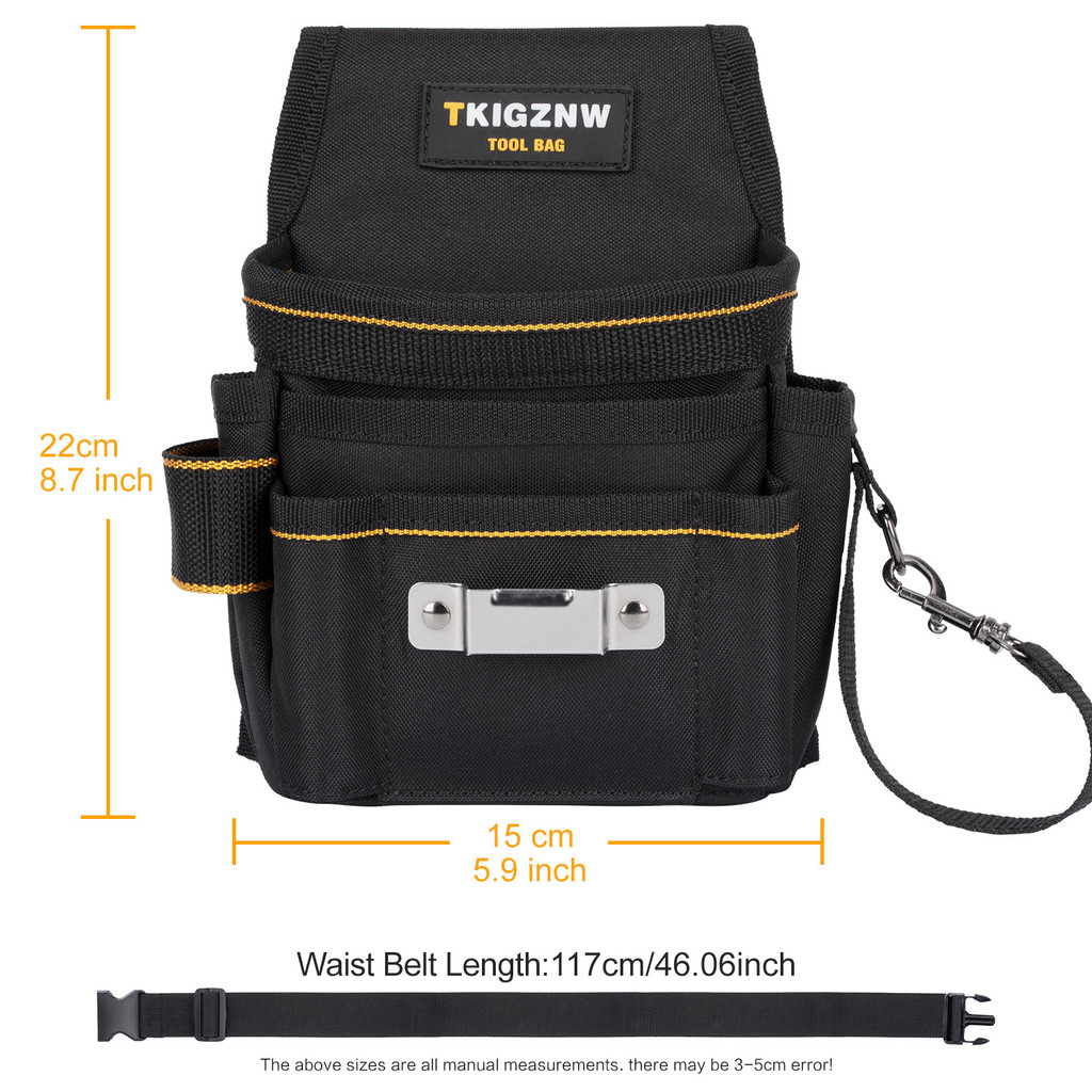 TKIGZNW Tool Belt Tool Bag Tool Belt Pouch/Utility Belt/Work Apron for Carpenter and Gardener