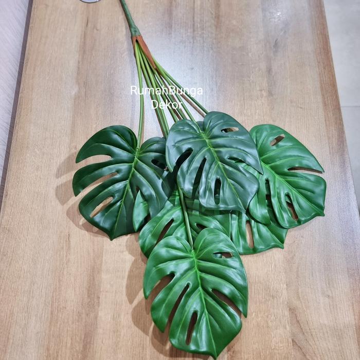 Daun Monstera Artificial Latex NL