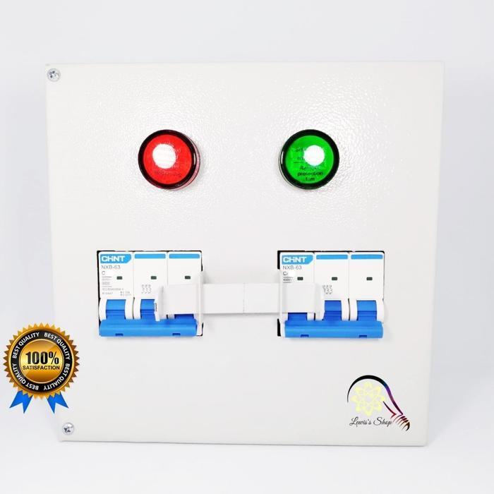 Panel Interlock Chint Voltmeter Mcb 3 Phase Pln Genset Change Over Switch Cos