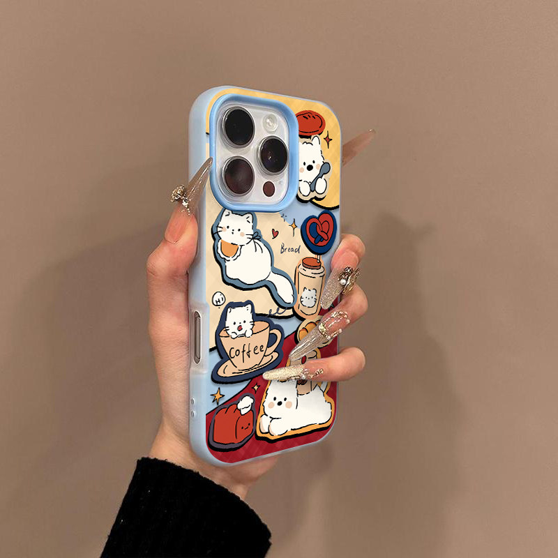 Kirik Kopi Gaya Korea Case Xiaomi 15C 13C 14C 13X 15T Pro Note 14 A5 Redmi Poco C85 C71 C75 F7 M7 Pl