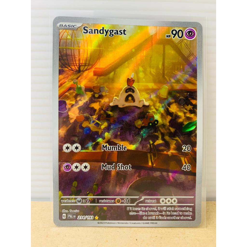 AR Sandygast Paldea Evolved Pokemon English Inggris