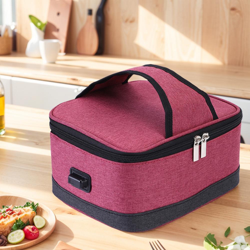 Usb Powered Heating Bag for Food Portable Electric Lunch Box for Car Office Travel Usb Insulated