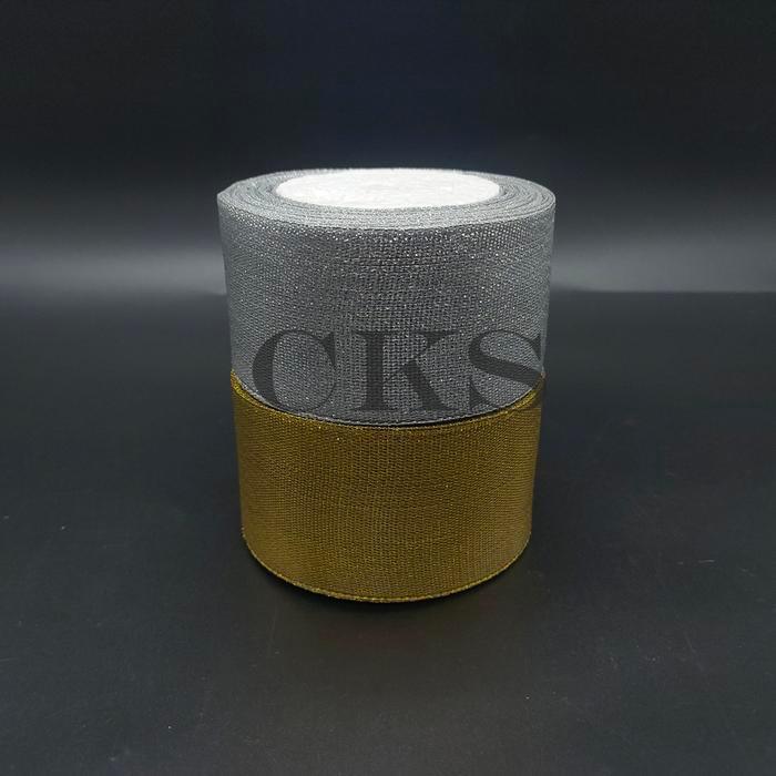 Melayani Faktur Pajak Pita Gliter 2 Inch (5Cm) / Pita Emas Perak