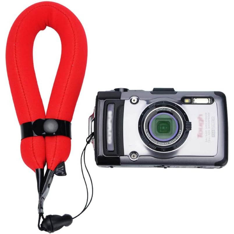 Jjc Underwater Camera Floating Strap For Olympus Tg-7 Tg-6 Tg-5 Tg4 Tg3 Fujifilm Finepix Xp140 Xp130