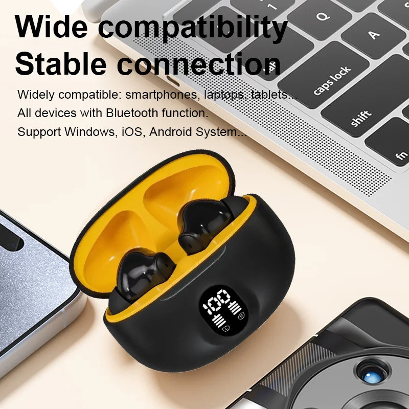 BOSE&bye 895B TWS Wireless Headphones Earphone Bluetooth-compatible 5.3 Waterproof Headset with Mic