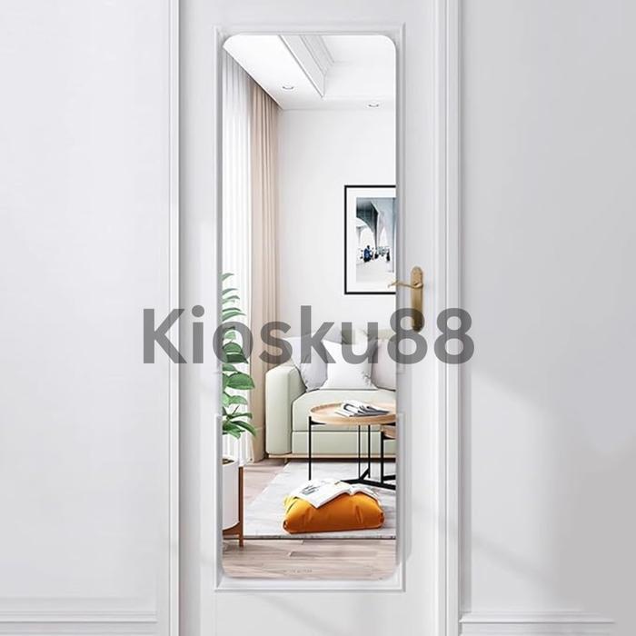 Cermin Gantung Full Body Cermin Aesthetic Cermin Dinding Cermin Full Body Frameless Cermin Gantung