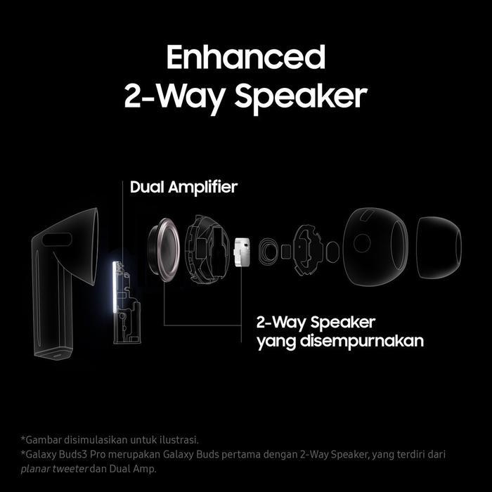 Samsung Galaxy Buds 3 Pro Earbuds - Silver Terjamin