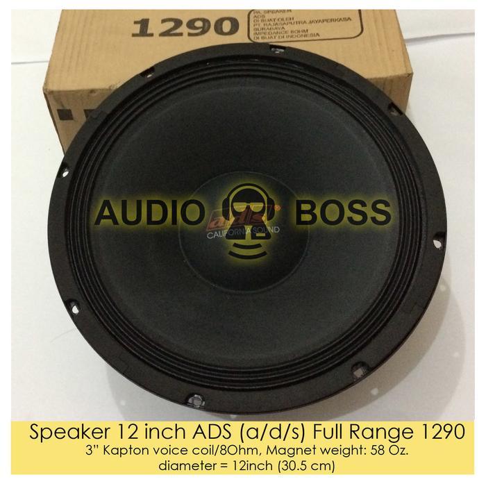 Speaker Ads Full Range 12 Inch 1290 - Speaker Ads 12" Full Range 1290 Terjamin