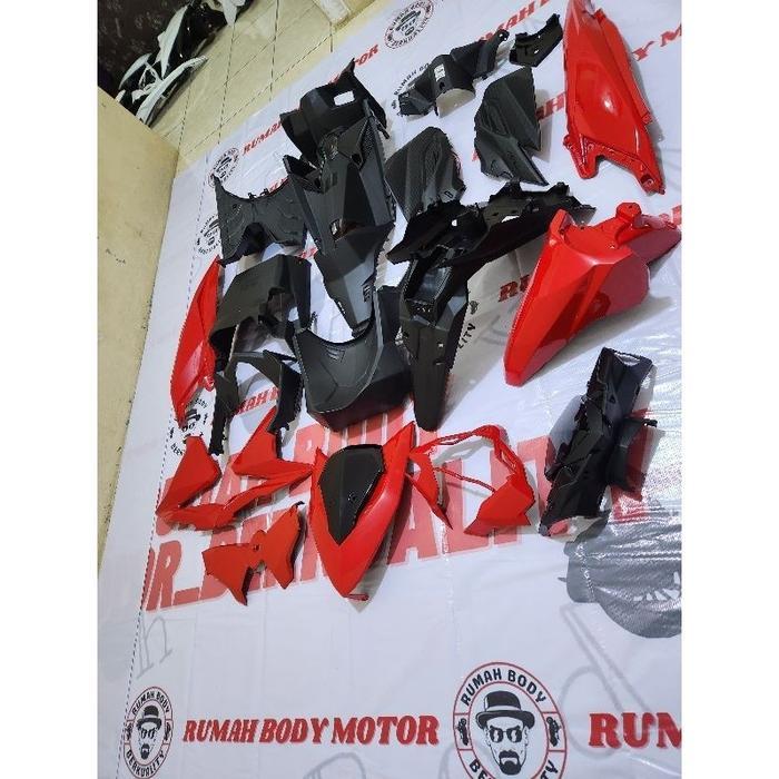 Sparepart Motor Vario 125/150 LED Old 2015-2017 Full Body Cover All Warna Lengkap - Produk High