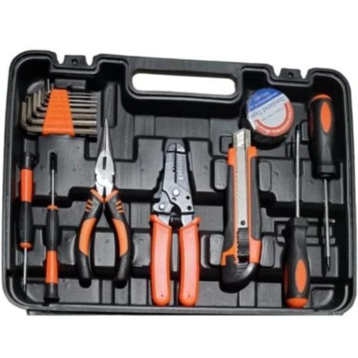 HMS TOOL KIT SET ELECTRIC HAND TOOL BOX / PERKAKAS LISTRIK