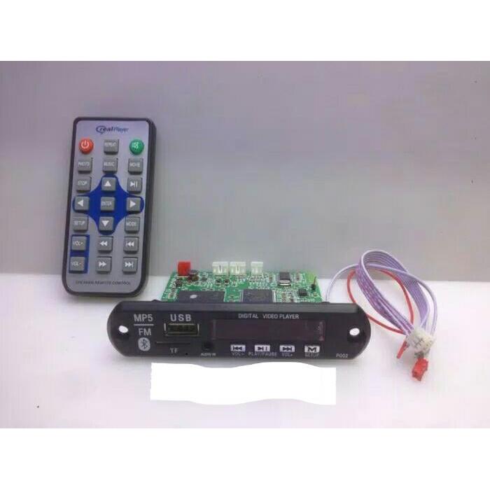 KIT MP5 BLUETOOTH VIDEO FM RADIO MODUL MP5 BLUETOOTH VIDEO FM RADIO