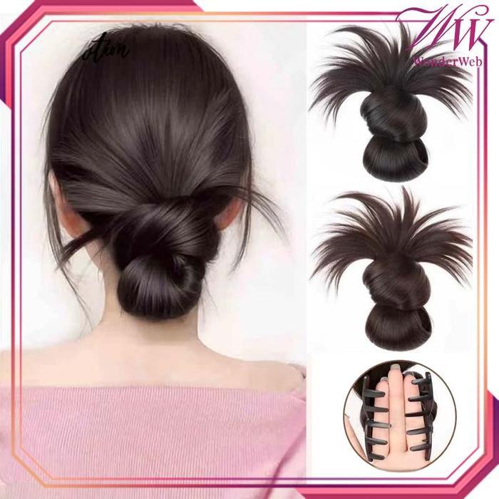 Rambut Palsu Wanita Jepit Rambut Palsu Klip Rambut Palsu Yang Elegan Klip Rambut Palsu Wanita