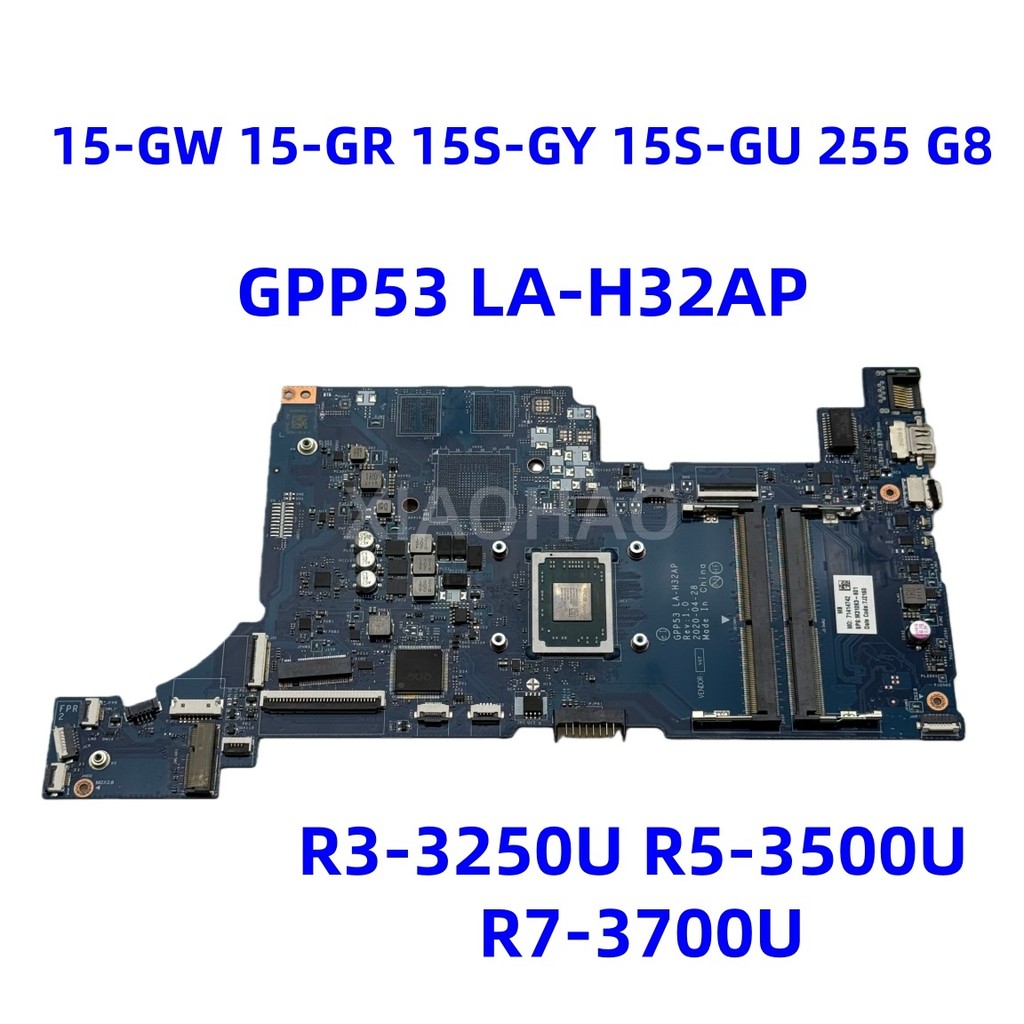 GPP53 LA-H32AP For HP 15S-GR 15-GW 15-GR 15S-GY 15S-GU 255 G8 Laptop Motherboard Ryzen R3 R5 R7 CPU