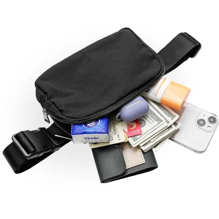 Waistbag Minimalis Tas Pinggang Slempang Kecil Pria Wanita