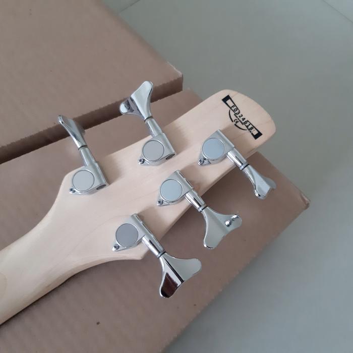 Gitar bass ibanez SDGR 5 string cokelat new