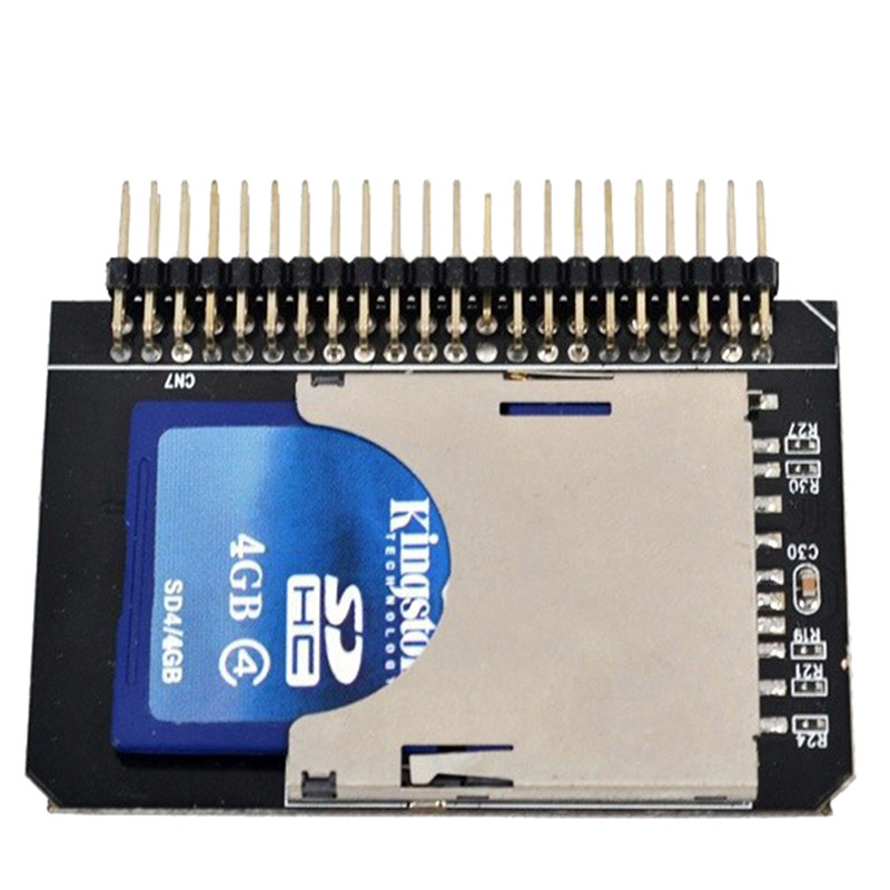 ?SD To IDE 2.5" 44 Pin Adapter SDHC/SDXC/MMC To IDE 2.5 Inch 44pin Male Converter Card For Laptop