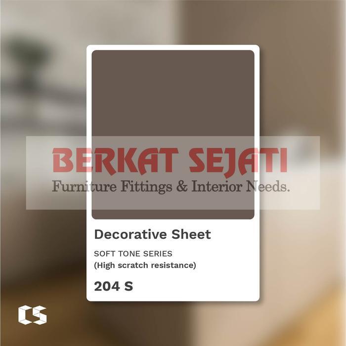 Decosheet Coklat CS 204 S SOFT TOUCH Decosit Dekosit Furniture Taco .