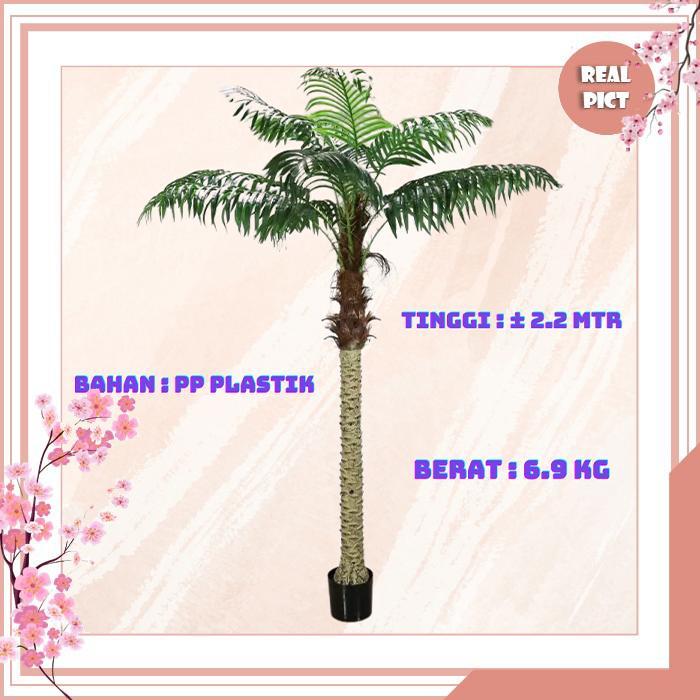 UNICO Pohon Palem Tanaman HIas Pohon Plastik Dekorasi Sudut Ruangan Pohon Hias Hiasan Indoor /